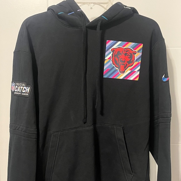 Nike 2023 NFL Crucial Catch Hoodie – Chicago Bears Sideline Edition (M) - Picture 1 of 7